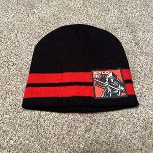 Star Wars Kylo Ren Black and Red Kids Beanie